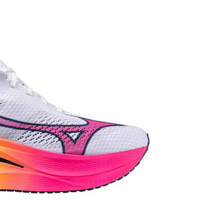 Mizuno Wave Rebellion Pro 3 White Tang Orange – Running Shoes