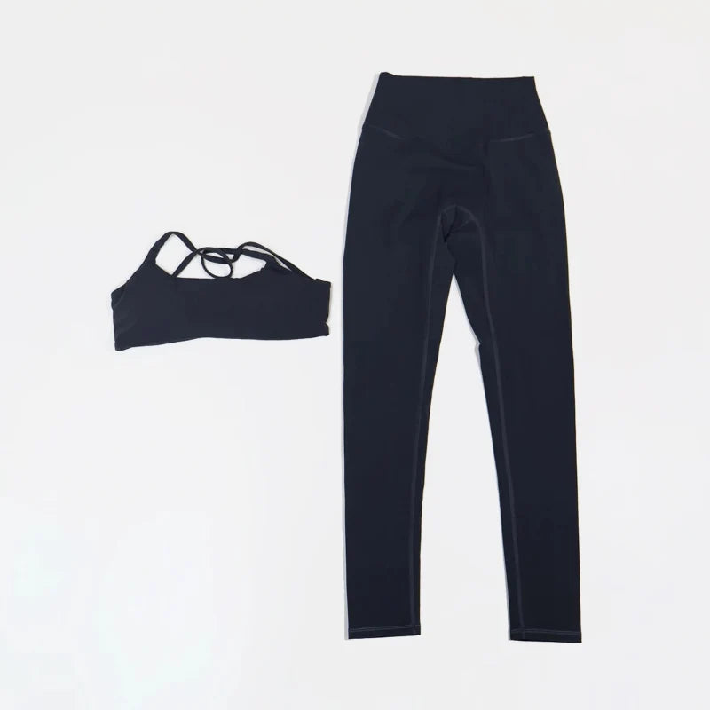 Crossback Sports Bra & Leggings Set