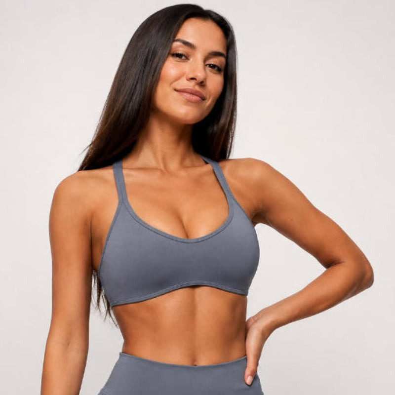 Cross-Back Sports Bra